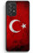 Türkei Splash Flagge Türkiye Turkey - Silikon Hülle für Samsung Galaxy A72 - Motiv Design Türkisch - Cover Handyhülle Schutzhülle Case Schale