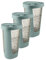 Rotho Fabu 3er-Set Müllsackständer, Kunststoff (PP recycelt), grün, 40.6 cm, 3
