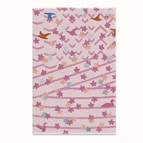 Moleskine Sakura Set Taccuini, Set con Due Taccuini in Edizione Limitata, Taccuino Sakura, Layout a Righe e Pagine Bianche, Copertina Rigida in Tessuto, Dimensioni Large 13 x 21, Colore Rosa Scuro