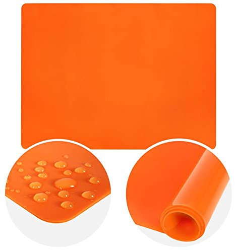 Silikon Backmatte Rutschfeste Antihafte Silikonmatte Backbrett Ausrollmatte Teigmatte 40x30 cm