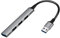 Logilink UA0391 - USB 3.0 Slim-Hub 4-Port mit Aluminiumgehäuse