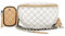 Steve Madden Damen Possess Crossbody, gesteppt, wandelbar, Tan/Black