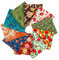 Craftido -24 Optionen- 100% Baumwolle Quiltingstoff Bündel 10pcs Fat Quarters 18x21 (46x53cm) -Mittleres Gewicht 5.2oz- für Quilting, Nähen Projekt, Patchwork, DIY Handwerk - Retro Style