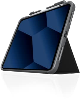 STM Dux Plus Schutzhülle für iPad (A16/10. Generation), kommerzielle Verpackung, Ultra-langlebige, leichte Hülle mit transparenter Rückseite, Apple Pencil USB-C/Gen 1 Speicher und magnetischer