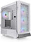 Thermaltake Ceres 500 White Mid Tower ATX Computer Case with Tempered Glass Side Panel; 4 Preinstalled PWM ARGB Fans; Rotational PCIe Slots,3 Years Warranty.