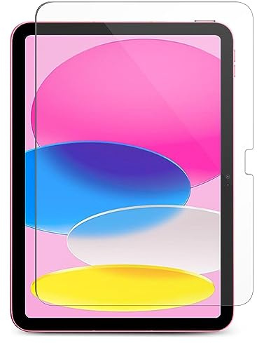 eSTUFF Apple iPad 10.9 2022 Clear Titan Shield. Tempered, W127161514 (Clear Titan Shield. Tempered Glass Screen Protector)