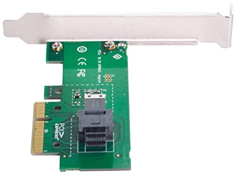 CY Adapter PCI-E 4X to U.2 U2 Kit SFF-8639 NVME PCIe SSD Adapter for Mainboard SSD 750 p3600 p3700 M.2 SFF-8643