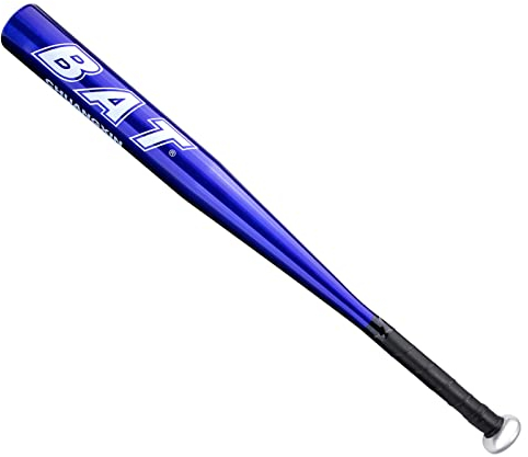 30 Zoll / 34 Zoll Baseballschläger Aluminium Baseball Bat 86 cm Metall Baseball Schläger Alu baseballschläger Sportschläger Anti Rutsch Griff Für Training und Übung (Blau, 34 Zoll)