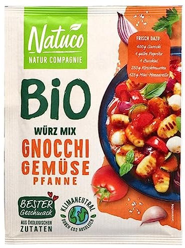 Natur Compagnie Bio Natuco Würz Mix Gnocchi Gemüsepfanne, 42 g