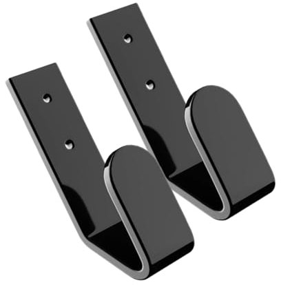 NUOBESTY 2pcs Wall Mounted Keyboard Stand Keyboard Storage Rack for Study Home Office