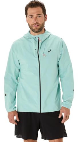ASICS Metarun Waterproof Jacket 2011D121-300, Men Jackets, Mint, L EU