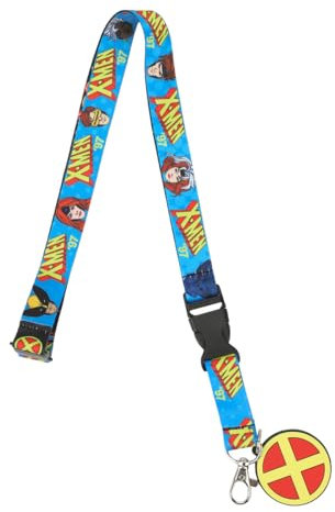 Bioworld X-Men '97 Charakterdruck, 55,9 cm Schlüsselband, X-Men 97, Einheitsgröße