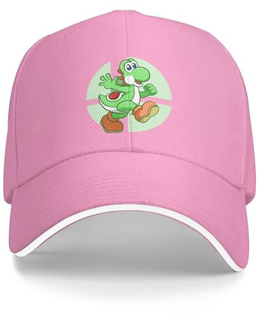 GYDJYWFRN Yoshi Baseballkappe, verstellbare Hüte für Männer und Frauen, Dad Hat, Trucker Hat