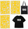 3 Inch Iron On Heat Transfer Letters Alphabets Fabric Vinyl DIY for Sport Jerseys T Shirts Clothes Slogan Printing Crafts Decoration (Yellow)
