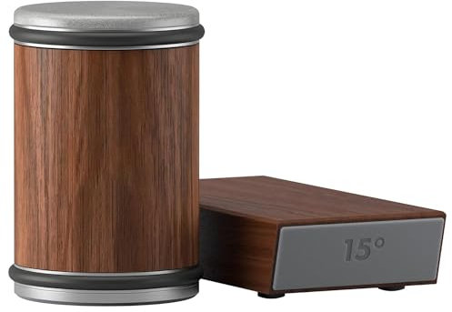 Rollender Messerschärfer, Rolling Knife sharpener,15- und 20-Grad Knife Sharpener Messerschärfen leicht gemacht, Messer schärfer, Rollmesserschärfsystem für Küchenmesser (Braun)
