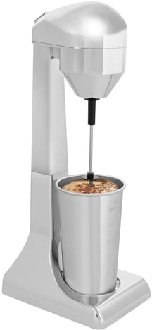 Standmixer Milchshake Maker, Elektrischer Mixer für Milchshakes, Frappés 500ml Smoothie Maker 2 Gang Einstellfunktion 22000rpm