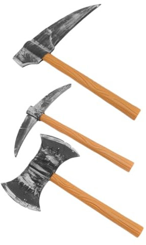 SUPVOX 3piezas Accesorios De Cosplay para Piqueta y Sickle De para Decoraciones De Halloween y Teatrales