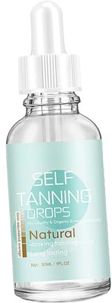 WRITWAA Selbstbräunungstropfen Für Langanhaltende Bräune Hautbronzer-lotion Ohne Streifen Selbstbräunungslotion Für Natürliche Feuchtigkeit