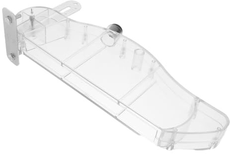Cabilock Transparent High Strength Acrylic Table Saw Protective Shield Cover for Woodworking Safety Guard with Dust Outlet Easy Installation Accessory for Woodworking Table Saws
