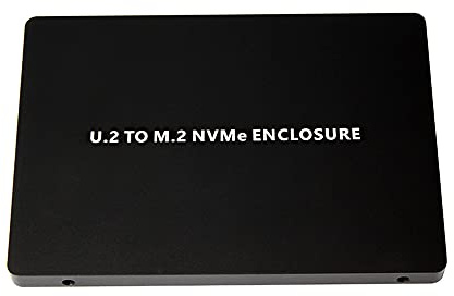 SSD Enclosure M 2 NVME to U SFF-8639 Solid State Drive Case Aluminum Alloy Easy Installation