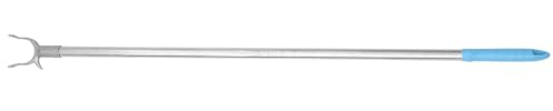 JOINPAYA Edelstahl Kleiderstange mit Haken 95cm Lange Wäscheleine für Kleiderschrank und Rahmen Robuste Aufhängung für Kleidung und Dekoration Zufälliger Stil