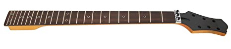 Tbest Gitarrenhals-Griffbrett, 24 Bünde, 25,6 Zoll, Poliertes Holz, E-Gitarrenhals-Ersatz für Verbesserte Spielbarkeit und Professionelle Leistung