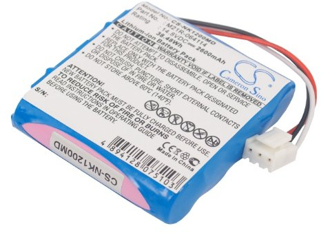 CS-NK1200MD Akku 2600mAh Kompatibel mit [Nihon Kohden] Edan SE-1, Edan SE-100, SE-12 Express, SE-1200, SE-3, SE-300, VE-100, VE-300 Ersetzt HYTB-102, M21R-064114