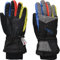 CMP - Twill-Skihandschuhe für Kinder, Black-Royal-Limeade, 6