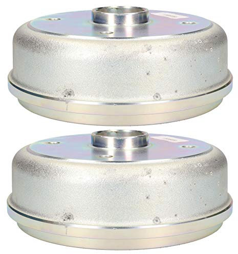 AB Tools Trailer Brake Drum for Knott 203x40 Brake Shoes 139.7mm PCD 4 Stud M12 2pk