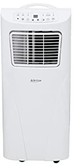Airton - Condizionatore d'aria mobile reversibile 2000W/1700W 7000BTU Freddo/Caldo & Deumidificatore - adatto per una superficie di 20 m2 [Classe energetica A]