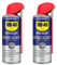 WD-40 Specialist • Lubrifiant Sec Au PTFE • Spray Double Position • Anti Friction • Lubrifie en laissant un film sec • Compatible tous métaux, plastique et verre • 400 ML • Lot de 2 , blanc