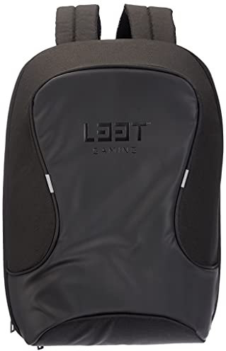L33T GAMING Sac à Dos étanche Ordinateur Portable 15,6 Max (Noir)