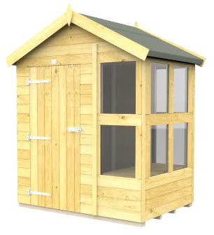 Total Sheds 6x4 Apex Potting Shed Fast 2-5 Days Delivery Anywhere In The U.K