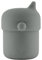 Pura - Drinkflessen - Pura my-my silicone tuitbeker 150ml - Pastel grijs