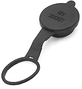 A ABSOPRO Auto Zigarettenanzünder Abdeckkappe Steckdose Deckel Schwarz