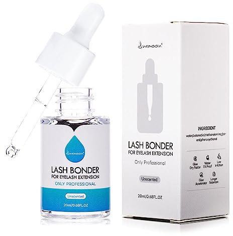 Wimpern Bonder Lash Bonder Versiegler für Wimpernverlängerung Glue Accelerator Versiegelung Wimpernbinder Beschleunigt die Trocknungszeit des Klebers Verlängern sie die Haltedauer 20ml (Unscented)