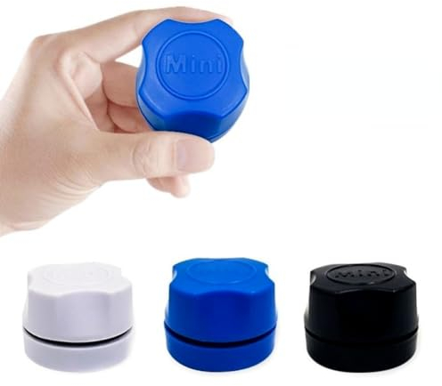 Generic Cepillo magnético para acuario, raspador flotante de algas, limpiador de vidrio, mini herramienta de limpieza de vidrio para acuario, imán de limpieza profesional