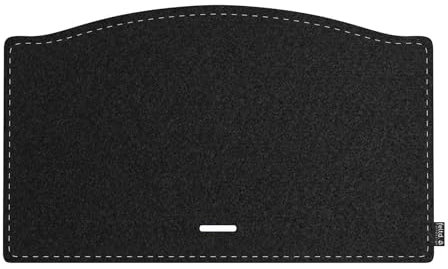 Feltd. Gepolstertes Eco Filz Kissen 23mm geeignet für Stokke Tripp Trapp inkl. Befestigungsklett (Black)
