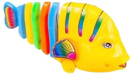 Juguetes oscilantes para Peces de Dibujos Animados, Juguetes acuáticos para Peces a Cuerda | Divertidos Juguetes para Peces en la bañera - Juguetes creativos de Piscina Infantil para Mascotas, niños,