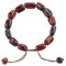 ELEGAMBER Baltischer natürlicher Bernstein-Armband (Länge 18 cm, rot), 100% zertifiziert und authentisch, hohe Qualität, echter ursprünglicher Baltischer Bernstein.