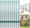 Thealyn U-Pfosten Set 10 Stück 91 CM für Gartenzäune Zaunpfosten, Robuste Metallpfosten Stahl für Hühnerställe, Gärten, Gärtnereien