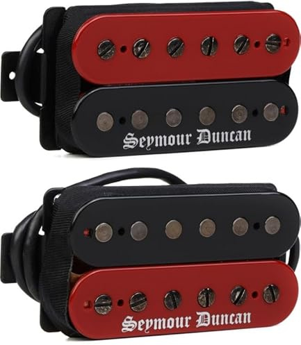 Seymour Duncan Black Winter Humbucker Pickup Set - Red/Black Zebra