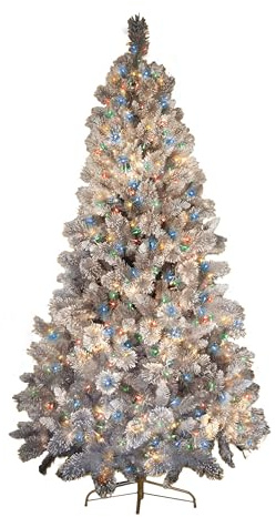 Premier 750 luci LED multi azione con timer – luci per albero di Natale multicolore – 18,7 m lunghezza illuminata – uso interno