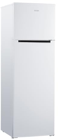 SVAN Frigorífico Blanco, 2 Puertas, SF1655502E, Capacidad 248 Litros, Cíclico, Motor Universal, 37 dB, Puertas Reversibles, Apertura Tipo Uñero, Clasificación Energética E
