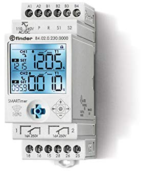Finder smartimer NFC – Digital Timer Multifunktions-Display 110–240 V AC/DC