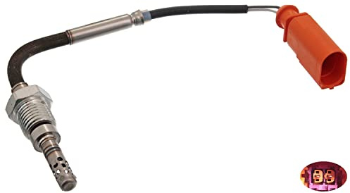 febi bilstein 49277 Abgastemperatursensor , 1 Stück | Kompatibel mit: AUDI A4 B8, A4 B8 Avant, A5, A5 Sportback, Q7, VW PHAETON, TOUAREG