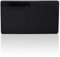 Trendi Switch Artistic Modern Glossy Screwless Double Blanking Plate (Piano Black)