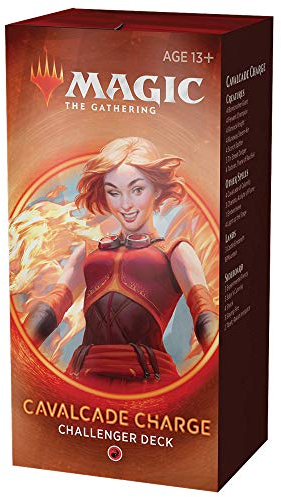 Magic: The Gathering Deck Baraja Challenger 2020, Color Carga de caballería (Wizards of The Coast C78720000)