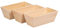 duston 3er Set Blumenkasten, Blumentopf, hölzerner Blumentopf, Pflanze Holzkiste, Ordnungsbox, Aufbewahrungskiste 34,5 x 17 x 12,5 cm