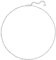 BONNYBIRD® Kurze Feine Panzerkette Damen Edelstahl Silber Schlichte Layering Kette mit Kugeln Zarte Halskette Choker Dünn Dezent Silberkette ohne Anhänger Frauen Wasserfest Schmuck Hypoallergen